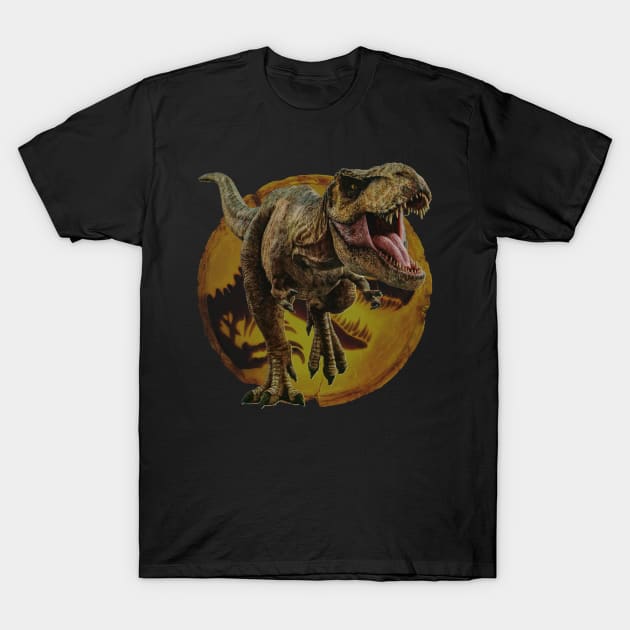 Tyrannosaurus Rex Dominion T-Shirt by WorldDinosaurs